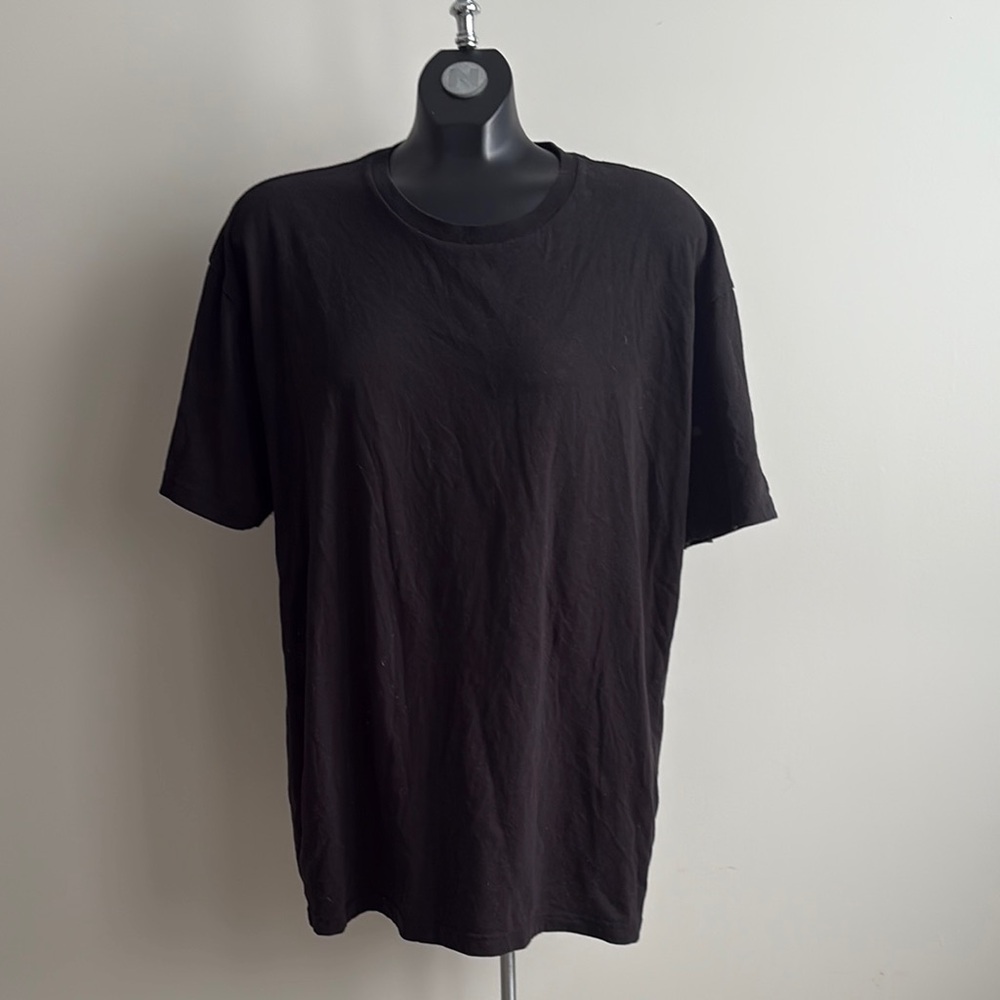 True Classic Men's Black Short Sleeve Tee